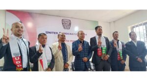 UDP reveals third batch of candidates for Khasi and Jaintia hills elections