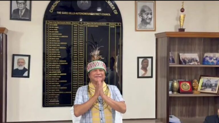 Leadership Change in Garo Hills: Dhormonath Sangma Takes Charge as GHADC CEM