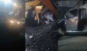 Overloaded Coal Truck Overturns in East Jaintia Hills, One Dead