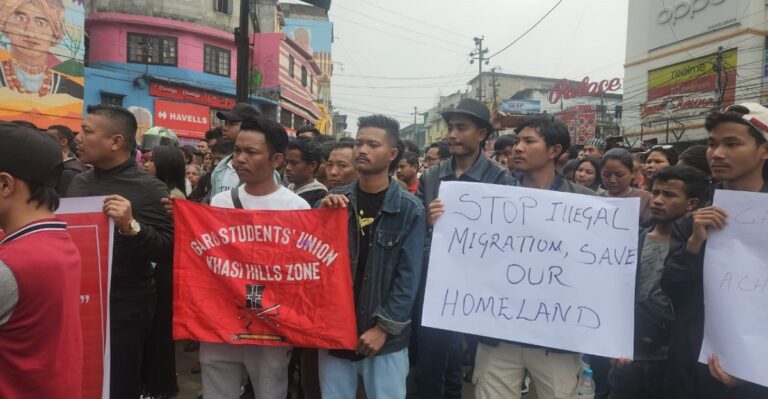 Shops shut along Police Bazar, GS Road ahead of CoMSO solidarity gathering at Mothphran
